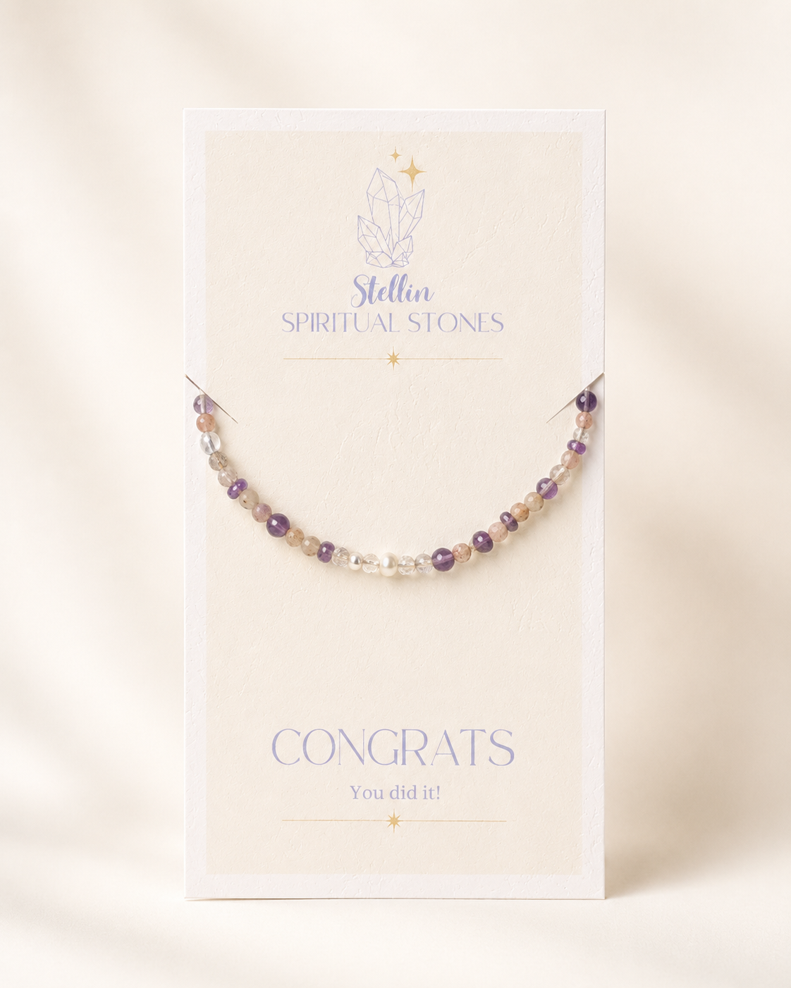 STELLIN Edelsteinarmband – Design 7